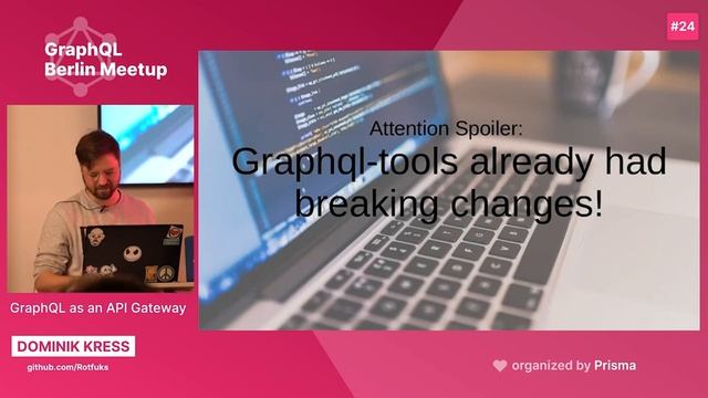 GraphQL Berlin Meetup #24 - Dominik Kress - GraphQL as an API Gateway смотреть онлайн