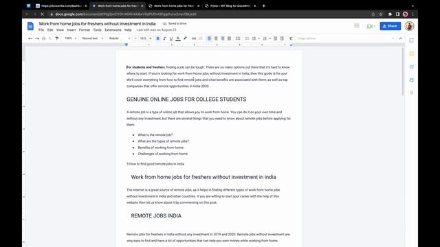 Export Google Docs to WordPress in 30 seconds смотреть онлайн