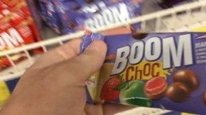 a lot of candy SHOPPING , Candy Store in the Truskavets, Sweets In The Candy Store