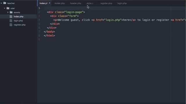 PHP Tutorials - Create a user registration & login system: Part 01 - HTML/CSS смотреть онлайн