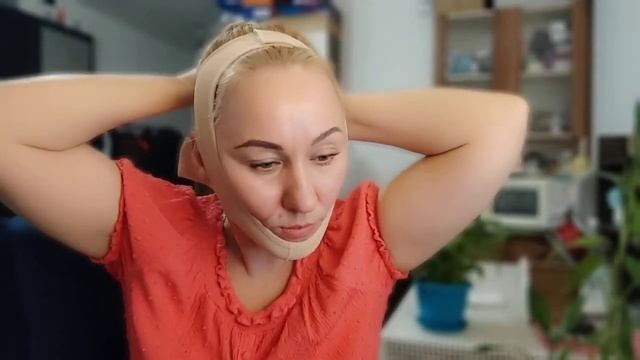 Слим-маска для формирования формы лица.Бесполезная покупка с JOOM（AliExpress). смотреть онлайн