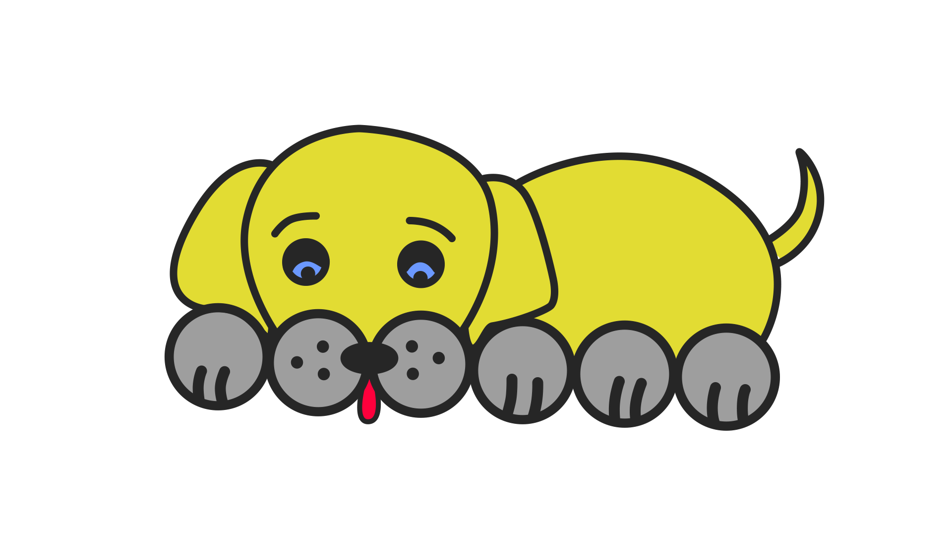 Как нарисовать собаку смотреть онлайн