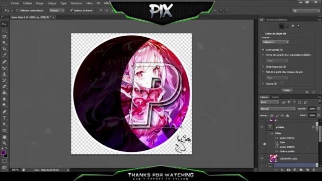 Photoshop C6 ▶ Speed Art "Lunar style" ❌ смотреть онлайн