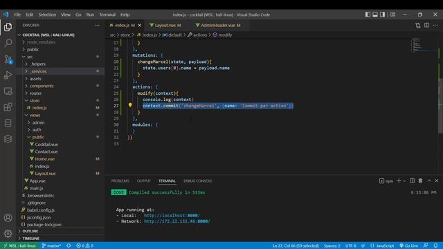 VUEJS 3 Jwt 37/39 - Store - Les Actions смотреть онлайн