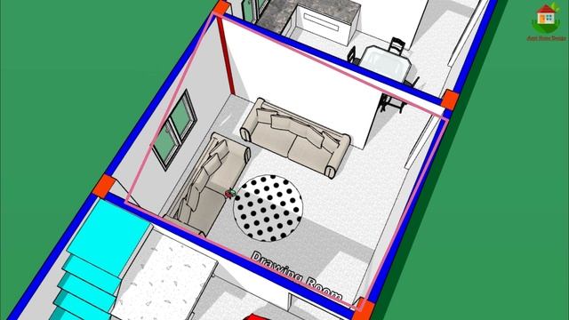 15x60 house plan || 15*60 house plan || 15 by 60 house design смотреть онлайн