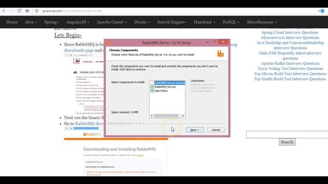 Installing RabbitMQ on Windows смотреть онлайн