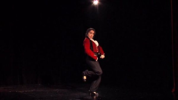 Farruca Flamenco Dance by Puela Lunaris demonstration for 'Dance Today: Flamenco!' instruction vide