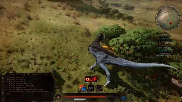 Alio vs 3 Dilos - Path of Titans (Alioramus Gameplay) смотреть онлайн