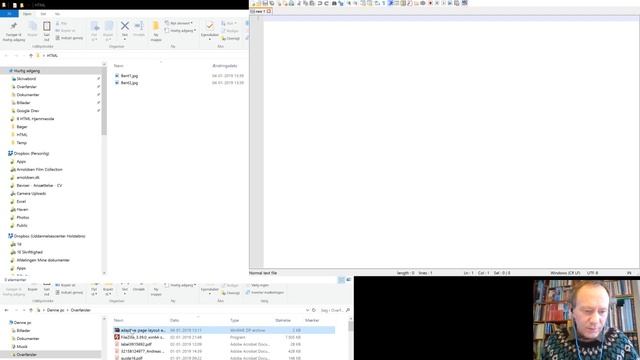 HTML Hjemmeside смотреть онлайн