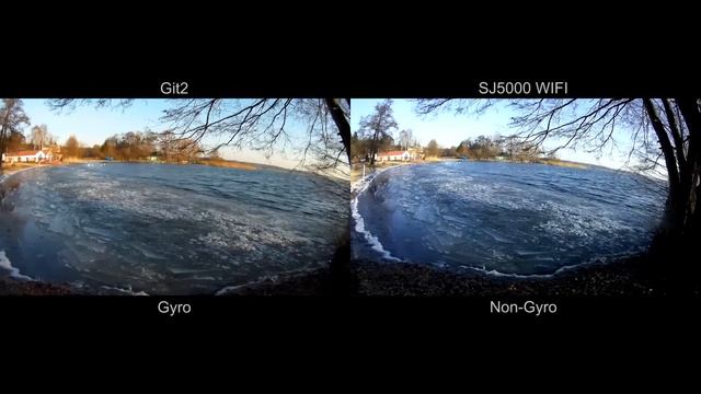 Gyro vs. non-gyro comparison - Git2 vs. SJ5000 WiFi смотреть онлайн