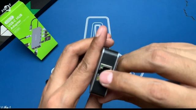 Type-C HUB 8 in 1 Ethernet LAN HDMI Micro SD 3 USB A | ROBOT HT380 - Unboxing Indonesia смотреть онлайн