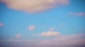 Летнее небо с Облаками и Ласточки | Футажи красивая природа [FullHD]