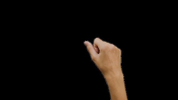 Collection of hand gestures with the alpha channel / Сборник жестов руки с альфа каналом