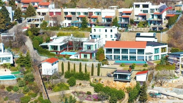 Роскошная вилла 703 м2 класса Deluxe в посёлке Вилла Роз смотреть онлайн