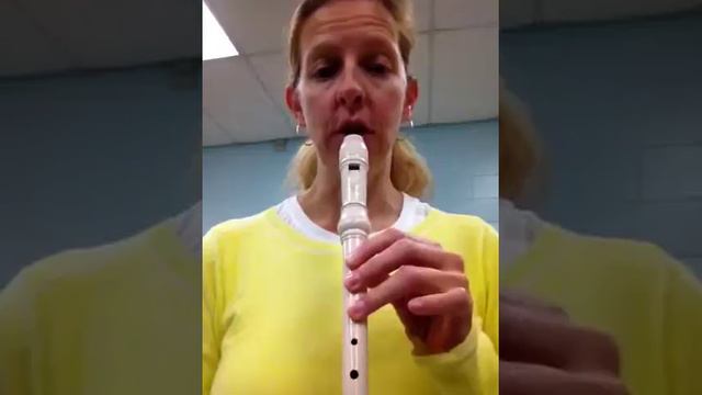 Recorder lesson - G смотреть онлайн
