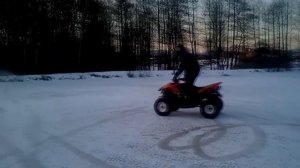 Adly 320 S čtyřkolka Quad Winter fun