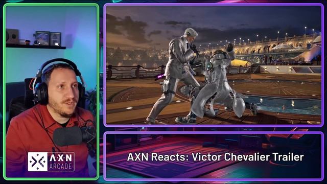 Victor Chevalier - Tekken 8 Trailer Reaction - AXN Reacts #Tekken8 #trailer #reaction смотреть онлайн