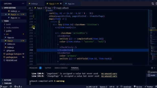 Todo List App - Pagination | React смотреть онлайн