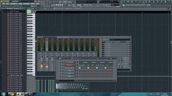 как сделать Electro House FL Studio  урок 1 Massive