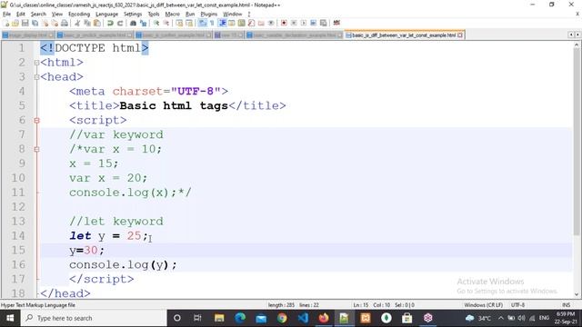 REACT JS tutorials || Demo - 3 || by Mr. Ramesh on 22-09-2021 @6:30PM IST смотреть онлайн