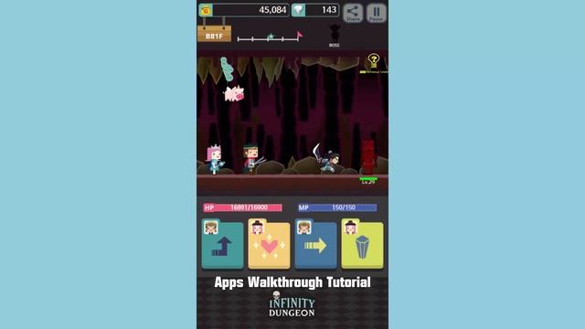Infinity Dungeon Evolution B81F - Gameplay - Walkthrough смотреть онлайн