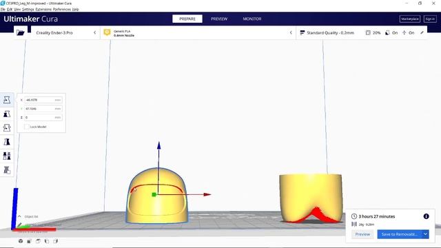 Cura Support Blocker - Tutorial смотреть онлайн