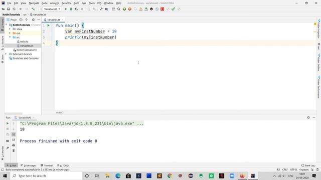 Variables and Datatypes in KOTLIN I KOTLIN course for beginners I Android Studio Through KOTLIN. смотреть онлайн