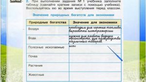 Задание 2 Природные богатства и труд людей... - Окружающий мир 3 класс (Плешаков А.А.) 2 часть