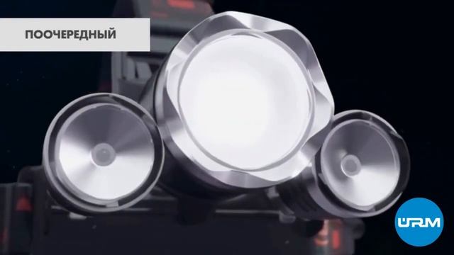 Светодиодный налобный LED фонарик HT-367 смотреть онлайн