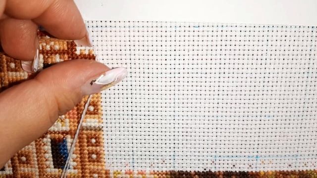 АСМР. Живой процесс вышивки. RIOLIS - Санкт-Петербург. Храм Спаса-на-Крови.