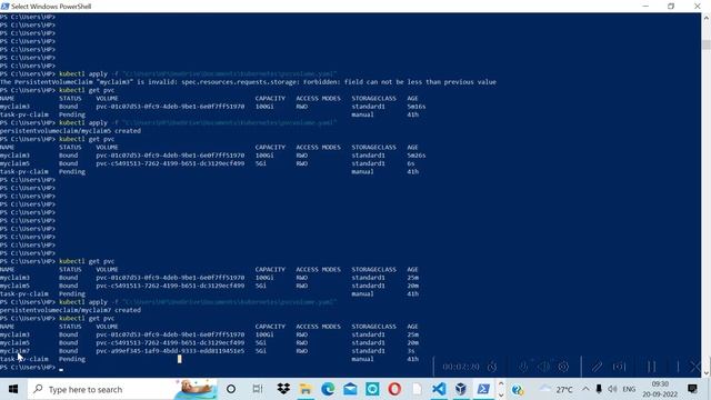 Persistent Volume Claim смотреть онлайн