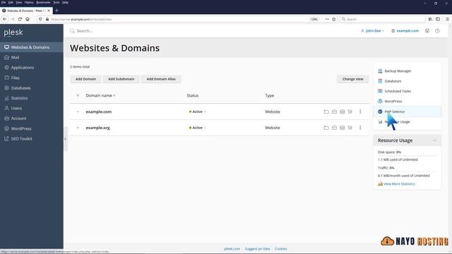 How to Enable the Mailparse Extension of PHP Using CloudLinux Selector in Plesk Nayo Hosting смотреть онлайн