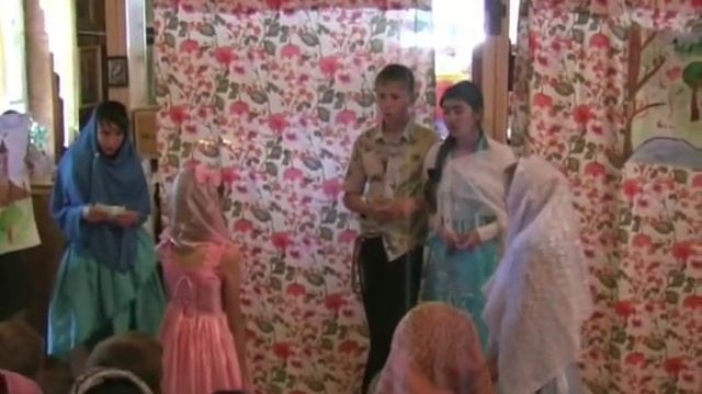 Воскресная школа Сценка на Пасху 2011 смотреть онлайн