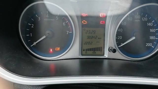 Как настроить часы на автомобиле Datsun On Do смотреть онлайн