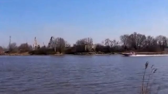 На реке. Преголь. 21.04.2013 смотреть онлайн