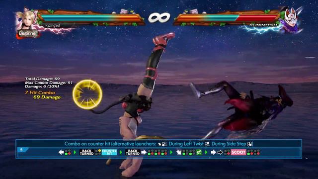 TEKKEN 7 | Lucky Chloe Combo Guide (Season 4) смотреть онлайн