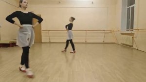 МК по народному танцу "Основные ходы в русском танце". Урок 1. Балетмейстер Быкова С.Ю.