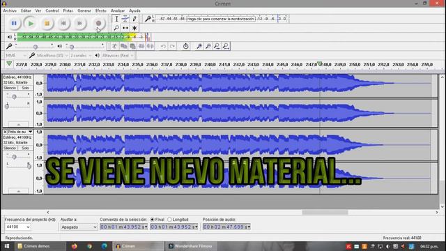 EN EL ESTUDIO Grabando guitarras para María Magdalena смотреть онлайн