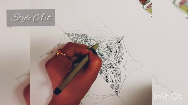 Ornamental Design:Tutorial Of Ornamental Design: Step By Step Guidance:Style Art (2021)