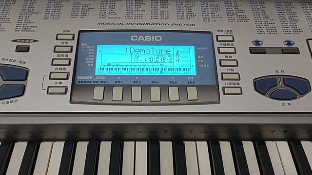 CASIO CT-888 Demo songs Spring Festival Overture and Crystal Fountain смотреть онлайн
