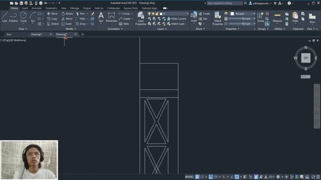 Eiffel Tower. AutoCAD 2D & 3D DRAWING смотреть онлайн