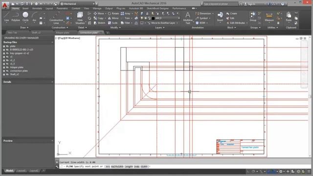 AutoCAD Mechanical - Extended draw toolbar for manufacturing смотреть онлайн