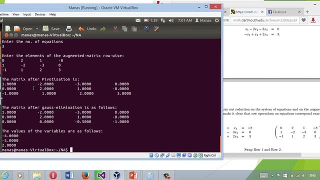 C++ Program For Gaussian Elimination смотреть онлайн