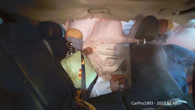 2023-2024 Mazda CX-50 NHTSA MDB Side Crash Test