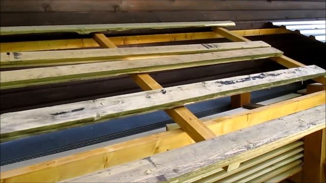 Наша дача: строим сушилку для пиломатериаллов. 14. 08. 2016