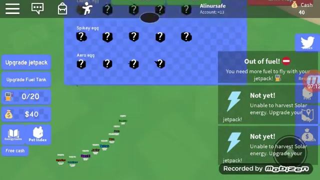 Играю в роблокс симулятор джетпака и другие игрушки смотреть онлайн