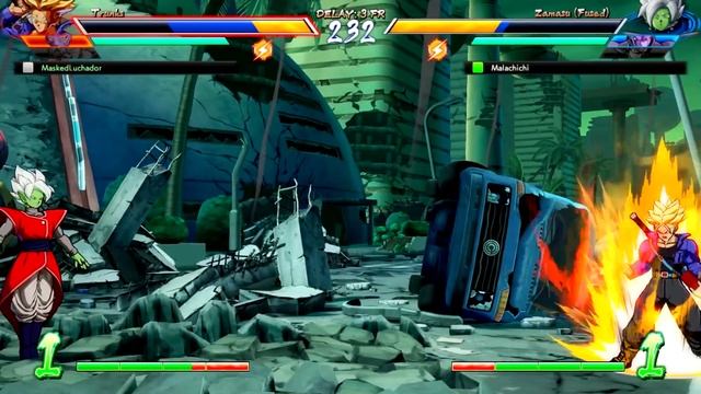 VEGITO BLUE vs FUSED ZAMASU!! Dragon Ball FighterZ (Online Match) смотреть онлайн