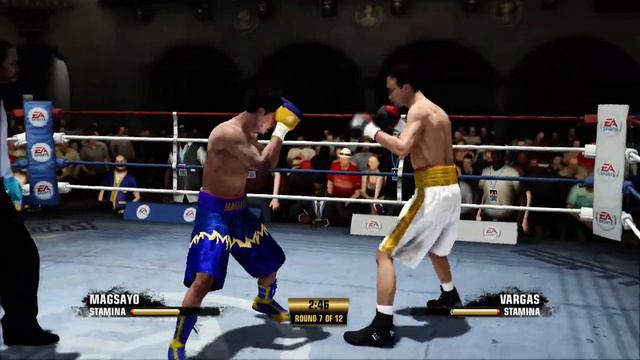 Mark Magsayo vs Rey Vargas Full Fight - Fight Night Champion Simulation смотреть онлайн