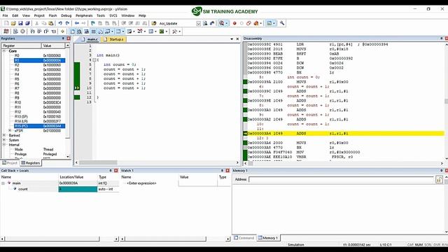 How CPU Works? (ARM Cortex M) | Keil uVision IDE | Embedded Systems смотреть онлайн