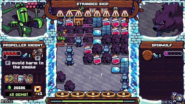 [Shovel Knight Pocket Dungeon] Boy, It's Windy! (Propeller) смотреть онлайн